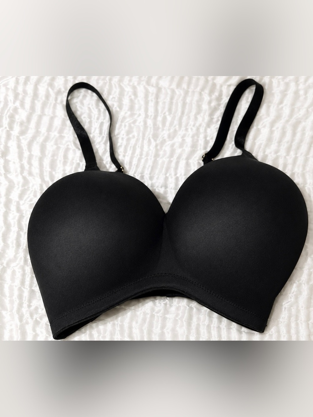 Pristine Excellent Le Mystere Dream Tisha Full Coverage Molded Black Bra 34G